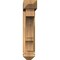 Ekena Millwork Balboa Arts and Crafts Smooth Bracket w/ Offset Brace, Western Red Cedar, 5 1/2"W x 22"D x 26"H BKT0604X22X26BOA03SWR - alternate 2